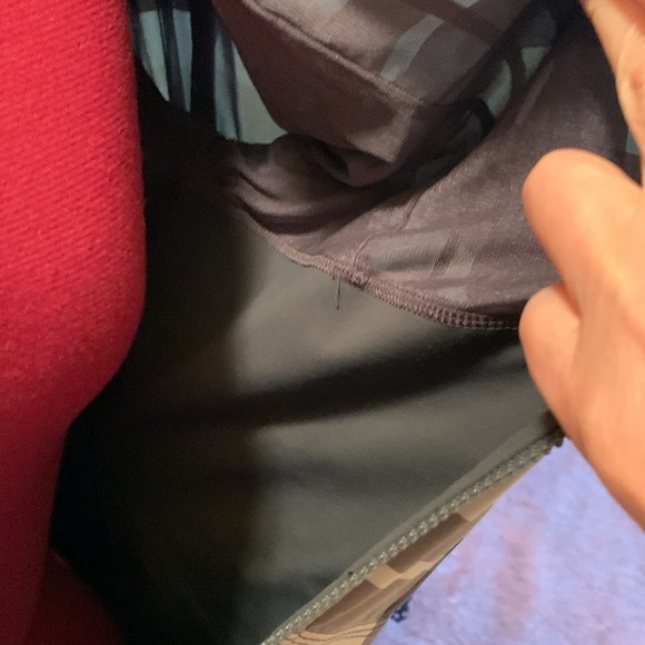 NWOT Lululemon Plaid Zipper front over Grey Jacket - Picture 11 of 12